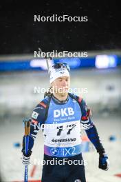 03.12.2023, Oestersund, Sweden, (SWE): Antonin Guigonnat (FRA) - IBU World Cup Biathlon, pursuit men, Oestersund (SWE). www.nordicfocus.com. © Authamayou/NordicFocus. Every downloaded picture is fee-liable.