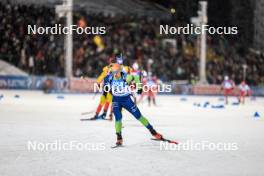 03.12.2023, Oestersund, Sweden, (SWE): Anton Vidmar (SLO) - IBU World Cup Biathlon, pursuit men, Oestersund (SWE). www.nordicfocus.com. © Manzoni/NordicFocus. Every downloaded picture is fee-liable.