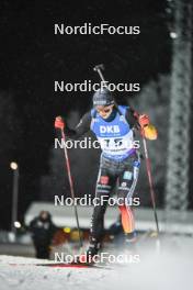 03.12.2023, Oestersund, Sweden, (SWE): Justus Strelow (GER) - IBU World Cup Biathlon, pursuit men, Oestersund (SWE). www.nordicfocus.com. © Authamayou/NordicFocus. Every downloaded picture is fee-liable.