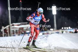 03.12.2023, Oestersund, Sweden, (SWE): Magnus Oberhauser (AUT) - IBU World Cup Biathlon, pursuit men, Oestersund (SWE). www.nordicfocus.com. © Manzoni/NordicFocus. Every downloaded picture is fee-liable.