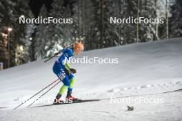 03.12.2023, Oestersund, Sweden, (SWE): Anton Vidmar (SLO) - IBU World Cup Biathlon, pursuit men, Oestersund (SWE). www.nordicfocus.com. © Authamayou/NordicFocus. Every downloaded picture is fee-liable.