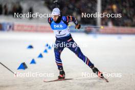 03.12.2023, Oestersund, Sweden, (SWE): Fabien Claude (FRA) - IBU World Cup Biathlon, pursuit men, Oestersund (SWE). www.nordicfocus.com. © Manzoni/NordicFocus. Every downloaded picture is fee-liable.