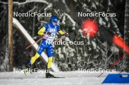 03.12.2023, Oestersund, Sweden, (SWE): Malte Stefansson (SWE) - IBU World Cup Biathlon, pursuit men, Oestersund (SWE). www.nordicfocus.com. © Authamayou/NordicFocus. Every downloaded picture is fee-liable.