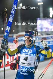 03.12.2023, Oestersund, Sweden, (SWE): Sebastian Samuelsson (SWE) - IBU World Cup Biathlon, pursuit men, Oestersund (SWE). www.nordicfocus.com. © Authamayou/NordicFocus. Every downloaded picture is fee-liable.