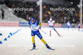 03.12.2023, Oestersund, Sweden, (SWE): Oskar Brandt (SWE) - IBU World Cup Biathlon, pursuit men, Oestersund (SWE). www.nordicfocus.com. © Manzoni/NordicFocus. Every downloaded picture is fee-liable.