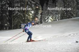 03.12.2023, Oestersund, Sweden, (SWE): Didier Bionaz (ITA) - IBU World Cup Biathlon, pursuit men, Oestersund (SWE). www.nordicfocus.com. © Authamayou/NordicFocus. Every downloaded picture is fee-liable.