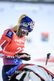 03.12.2023, Oestersund, Sweden, (SWE): Lisa Theresa Hauser (AUT) - IBU World Cup Biathlon, pursuit women, Oestersund (SWE). www.nordicfocus.com. © Manzoni/NordicFocus. Every downloaded picture is fee-liable.