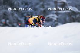 03.12.2023, Oestersund, Sweden, (SWE): Karoline Offigstad Knotten (NOR) - IBU World Cup Biathlon, pursuit women, Oestersund (SWE). www.nordicfocus.com. © Manzoni/NordicFocus. Every downloaded picture is fee-liable.