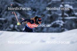03.12.2023, Oestersund, Sweden, (SWE): Lisa Vittozzi (ITA) - IBU World Cup Biathlon, pursuit women, Oestersund (SWE). www.nordicfocus.com. © Manzoni/NordicFocus. Every downloaded picture is fee-liable.