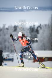 03.12.2023, Oestersund, Sweden, (SWE): Lou Jeanmonnot (FRA) - IBU World Cup Biathlon, pursuit women, Oestersund (SWE). www.nordicfocus.com. © Authamayou/NordicFocus. Every downloaded picture is fee-liable.