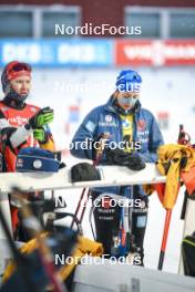 03.12.2023, Oestersund, Sweden, (SWE): Selina Grotian (GER), Franziska Preuss (GER), (l-r) - IBU World Cup Biathlon, pursuit women, Oestersund (SWE). www.nordicfocus.com. © Authamayou/NordicFocus. Every downloaded picture is fee-liable.