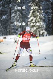 03.12.2023, Oestersund, Sweden, (SWE): Sanita Bulina (LAT) - IBU World Cup Biathlon, pursuit women, Oestersund (SWE). www.nordicfocus.com. © Authamayou/NordicFocus. Every downloaded picture is fee-liable.