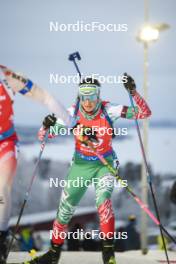 03.12.2023, Oestersund, Sweden, (SWE): Valentina Dimitrova (BUL) - IBU World Cup Biathlon, pursuit women, Oestersund (SWE). www.nordicfocus.com. © Authamayou/NordicFocus. Every downloaded picture is fee-liable.