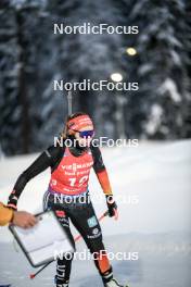 03.12.2023, Oestersund, Sweden, (SWE): Janina Hettich-Walz (GER) - IBU World Cup Biathlon, pursuit women, Oestersund (SWE). www.nordicfocus.com. © Authamayou/NordicFocus. Every downloaded picture is fee-liable.