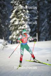 03.12.2023, Oestersund, Sweden, (SWE): Lora Hristova (BUL) - IBU World Cup Biathlon, pursuit women, Oestersund (SWE). www.nordicfocus.com. © Authamayou/NordicFocus. Every downloaded picture is fee-liable.