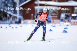 03.12.2023, Oestersund, Sweden, (SWE): Justine Braisaz-Bouchet (FRA) - IBU World Cup Biathlon, pursuit women, Oestersund (SWE). www.nordicfocus.com. © Manzoni/NordicFocus. Every downloaded picture is fee-liable.