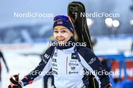 03.12.2023, Oestersund, Sweden, (SWE): Karoline Offigstad Knotten (NOR) - IBU World Cup Biathlon, pursuit women, Oestersund (SWE). www.nordicfocus.com. © Manzoni/NordicFocus. Every downloaded picture is fee-liable.
