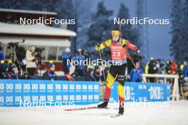03.12.2023, Oestersund, Sweden, (SWE): Lotte Lie (BEL) - IBU World Cup Biathlon, pursuit women, Oestersund (SWE). www.nordicfocus.com. © Authamayou/NordicFocus. Every downloaded picture is fee-liable.