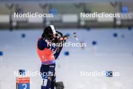 03.12.2023, Oestersund, Sweden, (SWE): Lou Jeanmonnot (FRA) - IBU World Cup Biathlon, pursuit women, Oestersund (SWE). www.nordicfocus.com. © Manzoni/NordicFocus. Every downloaded picture is fee-liable.
