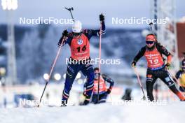 03.12.2023, Oestersund, Sweden, (SWE): Julia Simon (FRA) - IBU World Cup Biathlon, pursuit women, Oestersund (SWE). www.nordicfocus.com. © Manzoni/NordicFocus. Every downloaded picture is fee-liable.