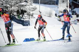 03.12.2023, Oestersund, Sweden, (SWE): Sophia Schneider (GER), Deedra Irwin (USA), (l-r) - IBU World Cup Biathlon, pursuit women, Oestersund (SWE). www.nordicfocus.com. © Authamayou/NordicFocus. Every downloaded picture is fee-liable.