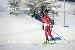 03.12.2023, Oestersund, Sweden, (SWE): Anna Gandler (AUT) - IBU World Cup Biathlon, pursuit women, Oestersund (SWE). www.nordicfocus.com. © Authamayou/NordicFocus. Every downloaded picture is fee-liable.