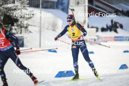 03.12.2023, Oestersund, Sweden, (SWE): Karoline Offigstad Knotten (NOR) - IBU World Cup Biathlon, pursuit women, Oestersund (SWE). www.nordicfocus.com. © Authamayou/NordicFocus. Every downloaded picture is fee-liable.