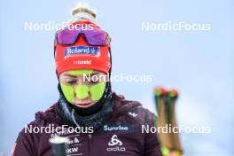 03.12.2023, Oestersund, Sweden, (SWE): Elisa Gasparin (SUI) - IBU World Cup Biathlon, pursuit women, Oestersund (SWE). www.nordicfocus.com. © Manzoni/NordicFocus. Every downloaded picture is fee-liable.