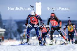03.12.2023, Oestersund, Sweden, (SWE): Julia Simon (FRA) - IBU World Cup Biathlon, pursuit women, Oestersund (SWE). www.nordicfocus.com. © Manzoni/NordicFocus. Every downloaded picture is fee-liable.