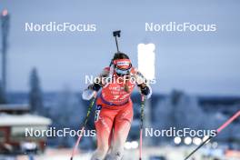 03.12.2023, Oestersund, Sweden, (SWE): Lena Haecki-Gross (SUI) - IBU World Cup Biathlon, pursuit women, Oestersund (SWE). www.nordicfocus.com. © Manzoni/NordicFocus. Every downloaded picture is fee-liable.