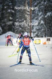 03.12.2023, Oestersund, Sweden, (SWE): Sophie Chauveau (FRA) - IBU World Cup Biathlon, pursuit women, Oestersund (SWE). www.nordicfocus.com. © Authamayou/NordicFocus. Every downloaded picture is fee-liable.