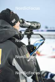 03.12.2023, Oestersund, Sweden, (SWE): Kahkonen Jonne (FIN), coach Team Italy - IBU World Cup Biathlon, pursuit women, Oestersund (SWE). www.nordicfocus.com. © Authamayou/NordicFocus. Every downloaded picture is fee-liable.