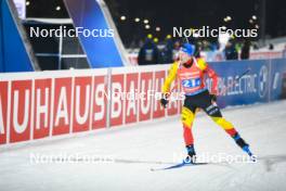 30.11.2023, Oestersund, Sweden, (SWE): Thierry Langer (BEL) - IBU World Cup Biathlon, relay men, Oestersund (SWE). www.nordicfocus.com. © Authamayou/NordicFocus. Every downloaded picture is fee-liable.