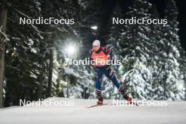 30.11.2023, Oestersund, Sweden, (SWE): Fabien Claude (FRA) - IBU World Cup Biathlon, relay men, Oestersund (SWE). www.nordicfocus.com. © Authamayou/NordicFocus. Every downloaded picture is fee-liable.
