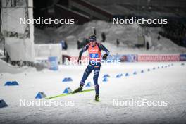 30.11.2023, Oestersund, Sweden, (SWE): Quentin Fillon Maillet (FRA) - IBU World Cup Biathlon, relay men, Oestersund (SWE). www.nordicfocus.com. © Authamayou/NordicFocus. Every downloaded picture is fee-liable.