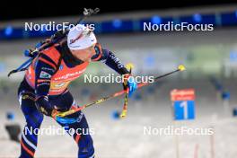 30.11.2023, Oestersund, Sweden, (SWE): Fabien Claude (FRA) - IBU World Cup Biathlon, relay men, Oestersund (SWE). www.nordicfocus.com. © Manzoni/NordicFocus. Every downloaded picture is fee-liable.