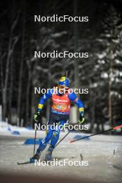 30.11.2023, Oestersund, Sweden, (SWE): Taras Lesiuk (UKR) - IBU World Cup Biathlon, relay men, Oestersund (SWE). www.nordicfocus.com. © Authamayou/NordicFocus. Every downloaded picture is fee-liable.