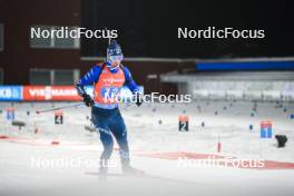 30.11.2023, Oestersund, Sweden, (SWE): Campbell Wright (USA) - IBU World Cup Biathlon, relay men, Oestersund (SWE). www.nordicfocus.com. © Authamayou/NordicFocus. Every downloaded picture is fee-liable.