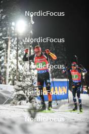 30.11.2023, Oestersund, Sweden, (SWE): Philipp Nawrath (GER) - IBU World Cup Biathlon, relay men, Oestersund (SWE). www.nordicfocus.com. © Authamayou/NordicFocus. Every downloaded picture is fee-liable.