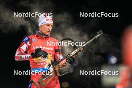 30.11.2023, Oestersund, Sweden, (SWE): Felix Leitner (AUT) - IBU World Cup Biathlon, relay men, Oestersund (SWE). www.nordicfocus.com. © Manzoni/NordicFocus. Every downloaded picture is fee-liable.