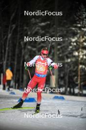 30.11.2023, Oestersund, Sweden, (SWE): Konrad Badacz (POL) - IBU World Cup Biathlon, relay men, Oestersund (SWE). www.nordicfocus.com. © Authamayou/NordicFocus. Every downloaded picture is fee-liable.