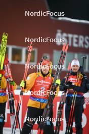 30.11.2023, Oestersund, Sweden, (SWE): David Zobel (GER) - IBU World Cup Biathlon, relay men, Oestersund (SWE). www.nordicfocus.com. © Authamayou/NordicFocus. Every downloaded picture is fee-liable.