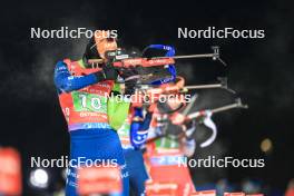 30.11.2023, Oestersund, Sweden, (SWE): Jakov Fak (SLO) - IBU World Cup Biathlon, relay men, Oestersund (SWE). www.nordicfocus.com. © Manzoni/NordicFocus. Every downloaded picture is fee-liable.