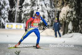 30.11.2023, Oestersund, Sweden, (SWE): Dmitrii Shamaev (ROU) - IBU World Cup Biathlon, relay men, Oestersund (SWE). www.nordicfocus.com. © Authamayou/NordicFocus. Every downloaded picture is fee-liable.