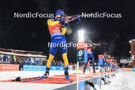 30.11.2023, Oestersund, Sweden, (SWE): Oskar Brandt (SWE) - IBU World Cup Biathlon, relay men, Oestersund (SWE). www.nordicfocus.com. © Manzoni/NordicFocus. Every downloaded picture is fee-liable.