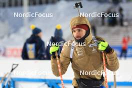 30.11.2023, Oestersund, Sweden, (SWE): Jeremy Finello (SUI) - IBU World Cup Biathlon, relay men, Oestersund (SWE). www.nordicfocus.com. © Manzoni/NordicFocus. Every downloaded picture is fee-liable.