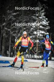30.11.2023, Oestersund, Sweden, (SWE): Marek Mackels (BEL) - IBU World Cup Biathlon, relay men, Oestersund (SWE). www.nordicfocus.com. © Authamayou/NordicFocus. Every downloaded picture is fee-liable.