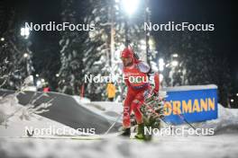 30.11.2023, Oestersund, Sweden, (SWE): Jan Gunka (POL) - IBU World Cup Biathlon, relay men, Oestersund (SWE). www.nordicfocus.com. © Authamayou/NordicFocus. Every downloaded picture is fee-liable.