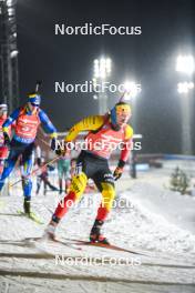 30.11.2023, Oestersund, Sweden, (SWE): Florent Claude (BEL) - IBU World Cup Biathlon, relay men, Oestersund (SWE). www.nordicfocus.com. © Authamayou/NordicFocus. Every downloaded picture is fee-liable.