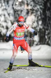 30.11.2023, Oestersund, Sweden, (SWE): Joscha Burkhalter (SUI) - IBU World Cup Biathlon, relay men, Oestersund (SWE). www.nordicfocus.com. © Authamayou/NordicFocus. Every downloaded picture is fee-liable.